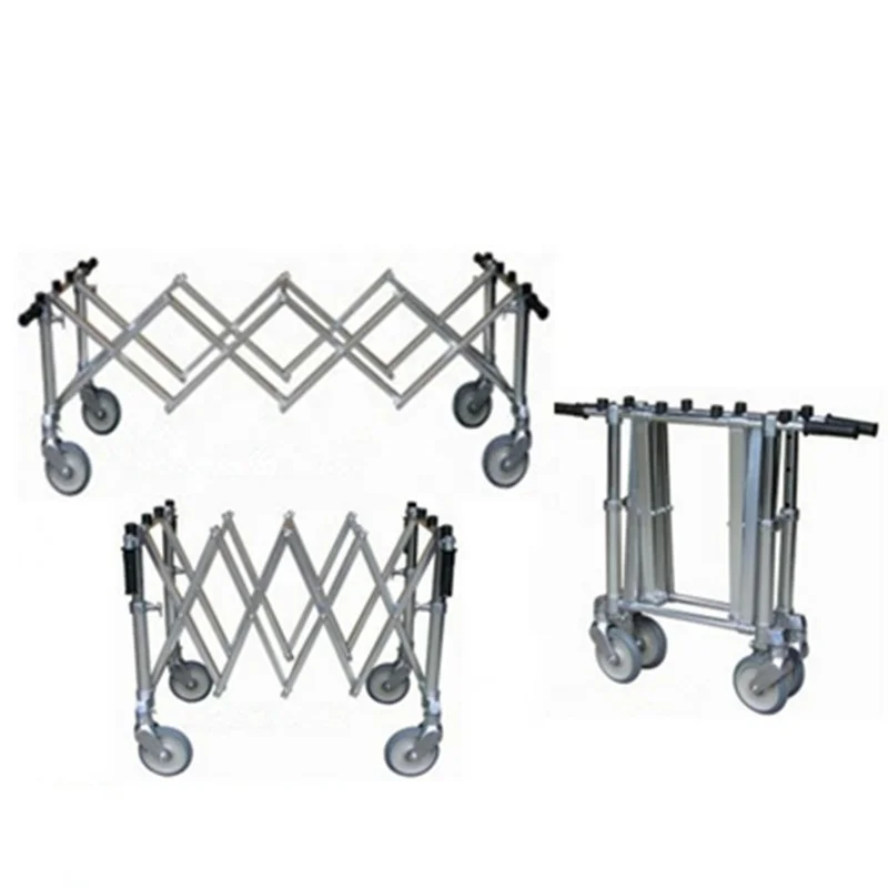 Heavy Duty Metal Casket Foldable Coffin Trolley