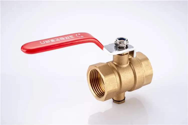 Hot Sale DN15 Brass Ball Valve With Steel handle