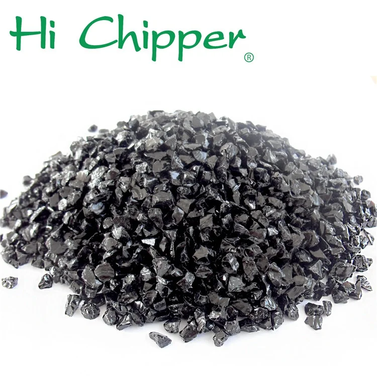 Crushed red glass chips for terrazzo tiles /Colored glass stones