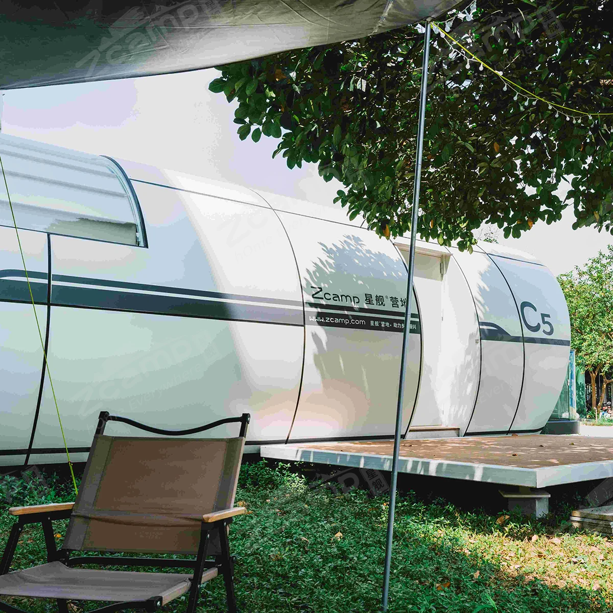 Zcamp C5 Prefab House Boat Luxury Floating Hotel Other/ Tiny Houses Modular Villa/ 2 Bedroom Prefab Homes Ready To Ship