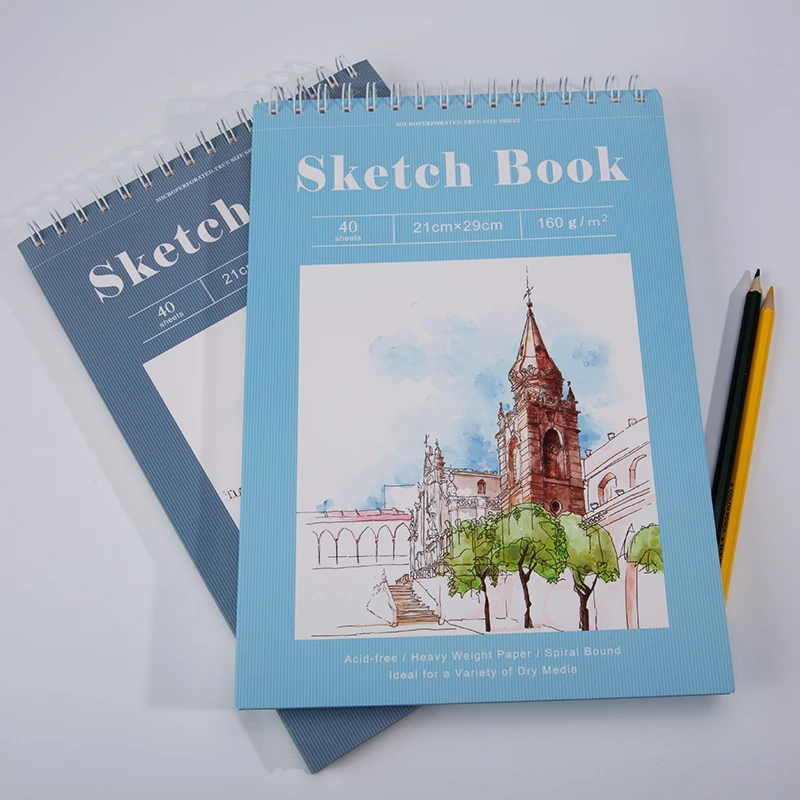 spiral notebook  customised blank  shorthand notebook  Exotic scenery