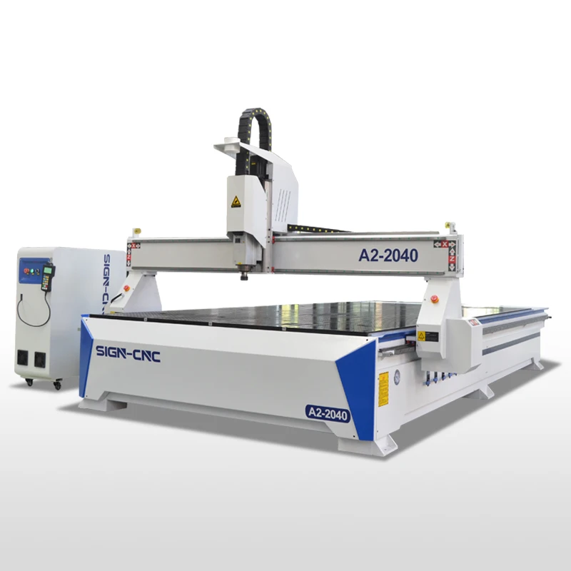 Manual Tool Changer Wood cnc router A2-2040  with rotary  muti-function woodworking tool high level with CE COI CO...