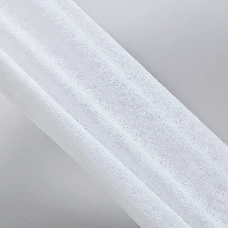 Custom Plain Weave Viscose Poly Spunlace Nonwoven Fabric For Disposable Dry Towel