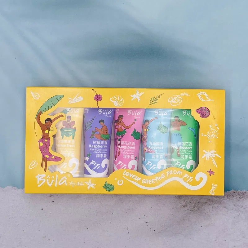 
 Лосьон для рук Passion Island, подарочный набор, увлажняющие средства для ухода за кожей рук, 30 г, набор кремов для рук x5  