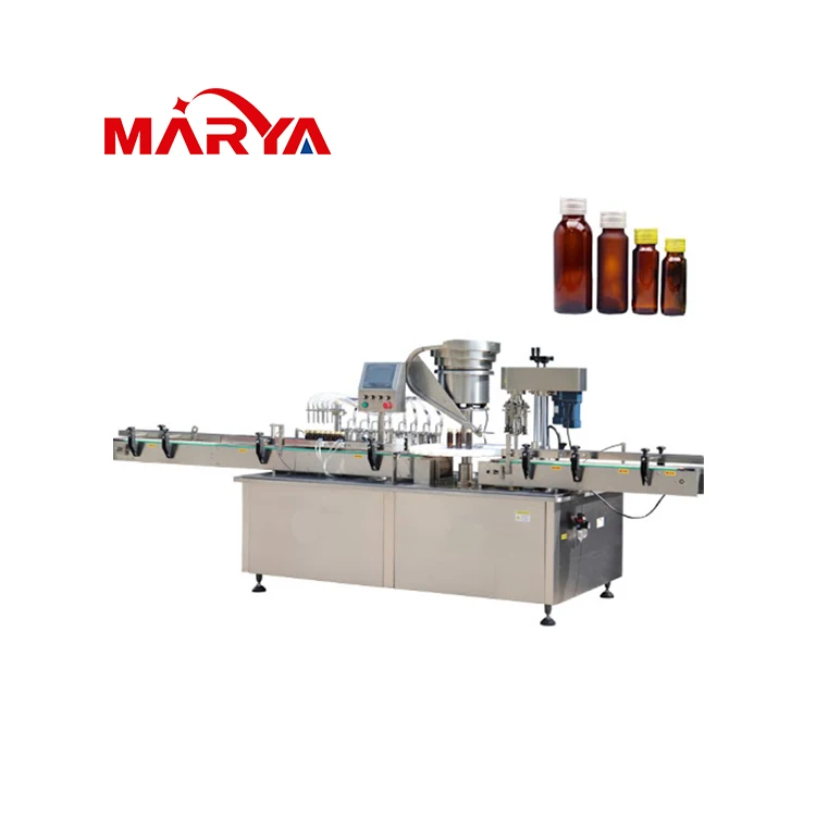 Marya  Pharmaceutical GMP Standard Sterile Suspension Filling Machine Syrup Filling Machine with CIP SIP System
