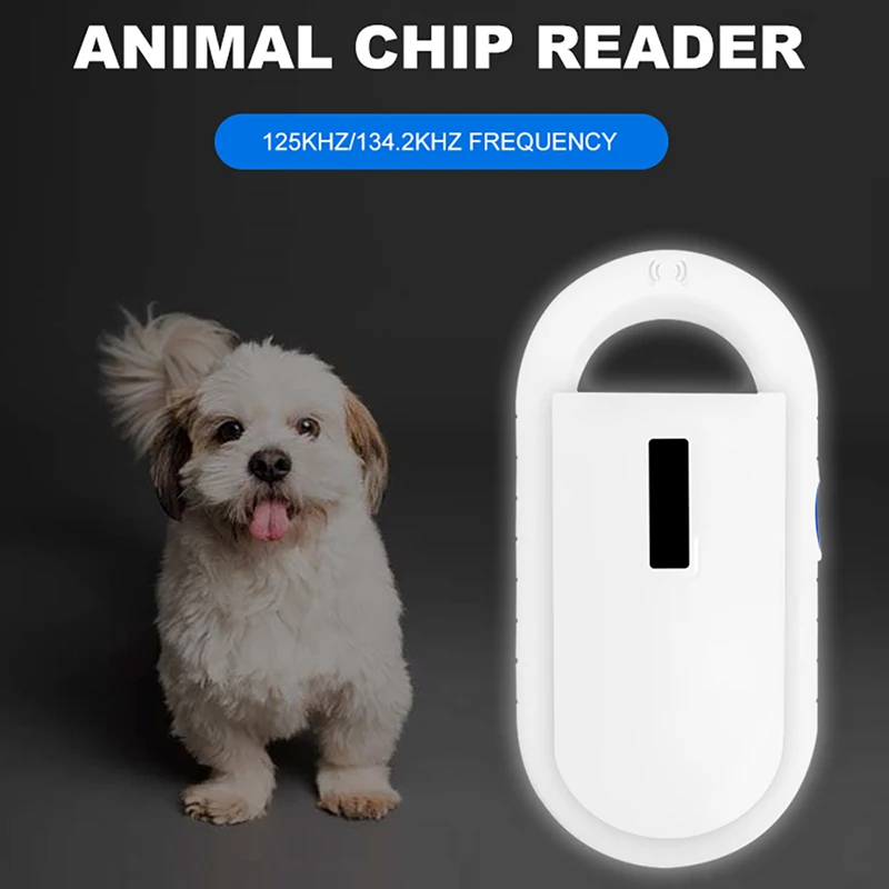  1 шт. Pet чип RFID считыватель читатель микросхемы ISO ISO11784/5 FDX-B собака Кот сканер 134 2 кГц Rfid кролик Ушная