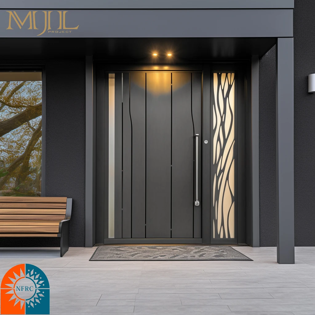 Factory wholesale Popular High quality stable Anti-Theft Customized Front Entry Metal Entrance Main Security Exterior Steel Door