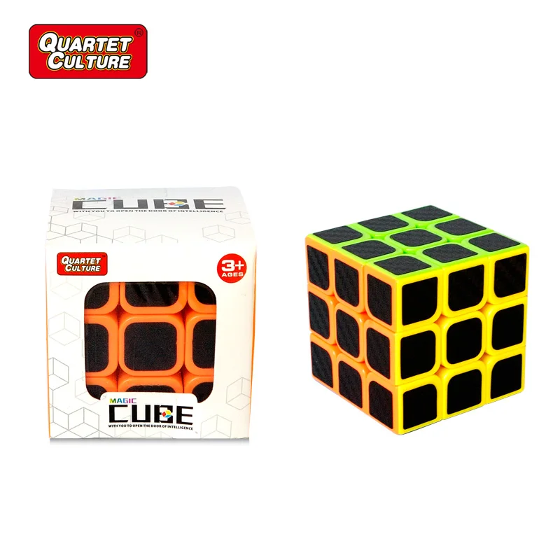 High Quality Professional Magic Cube 3x3x3 Square Tradition Cube Custom Design