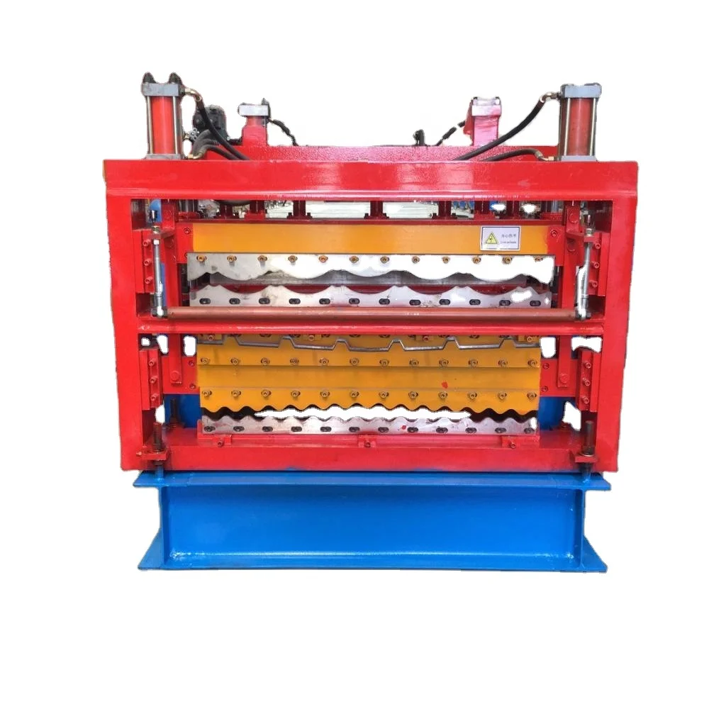 TY 2023 Hot selling ibr and corrugated roll forming machine double layer roof sheet roll forming machine