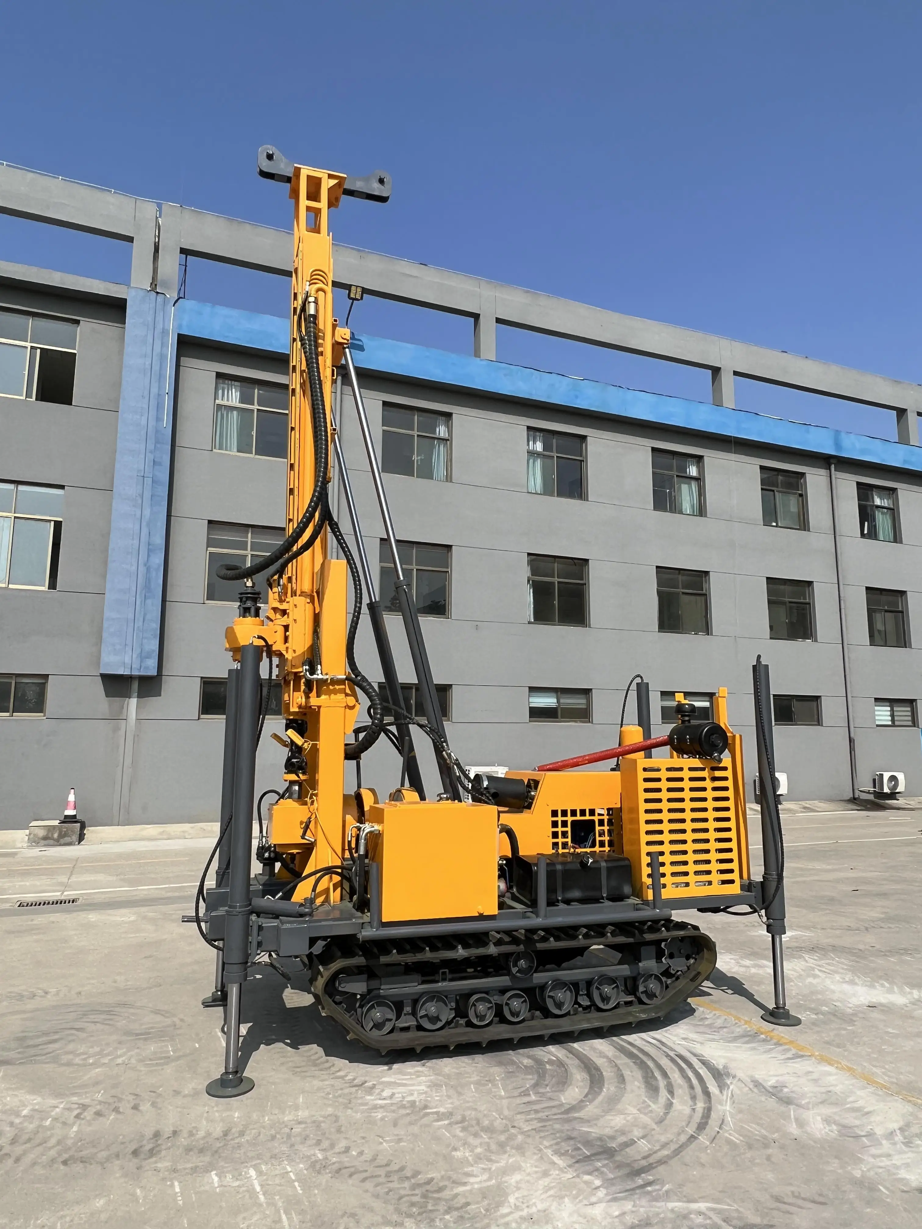 Water pneumatic dual-purpose drilling rig Hydraulic water well drilling rig machine