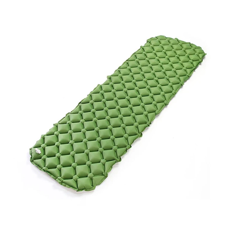 
TPU Moisture-proof Inflatable Massage Cushion Outdoor Camping Pad Sleeping Mat 