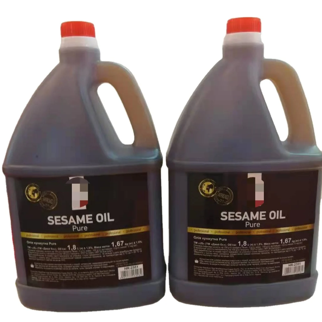 Конкурентоспособная цена, 1,8 л, качественное органическое Смешанное кунжутное масло для приготовления пищи