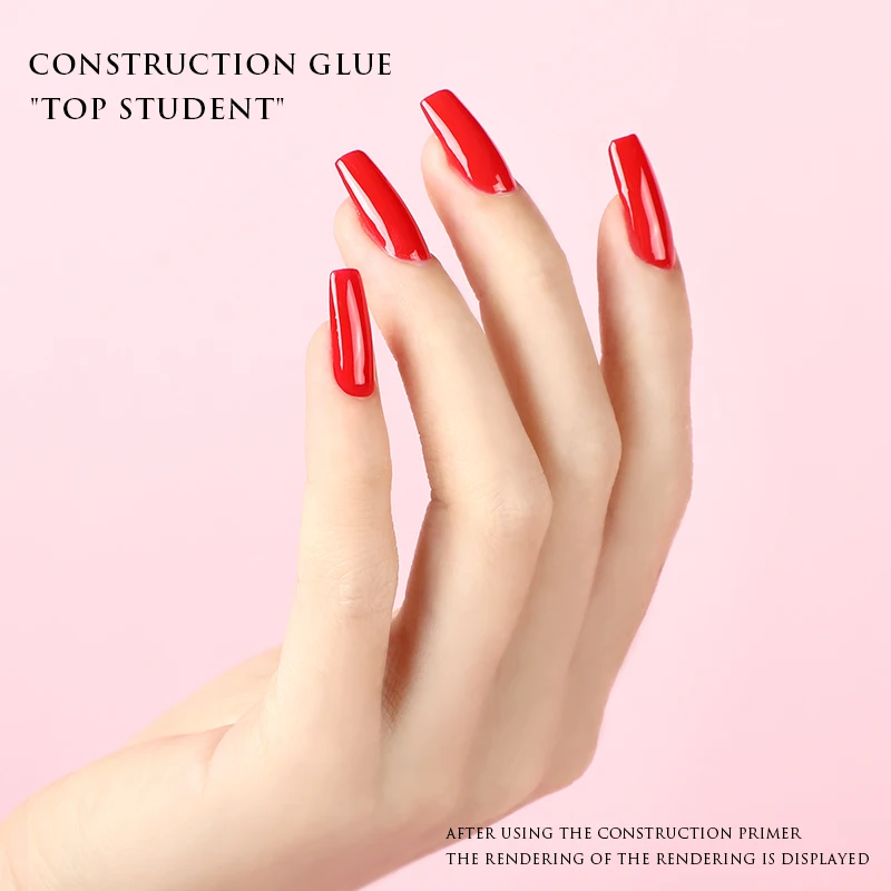 Factory Private Label Gel Nail Buildering UV LED Soak Off Buildering 50ml Bottle Russian Buildering Nail Gel