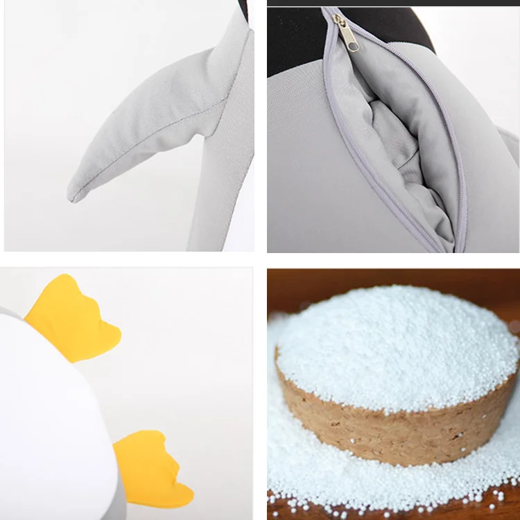 2 In 1 Multifunctional Pillow Penguin Toy U Shape Pillow For Kids