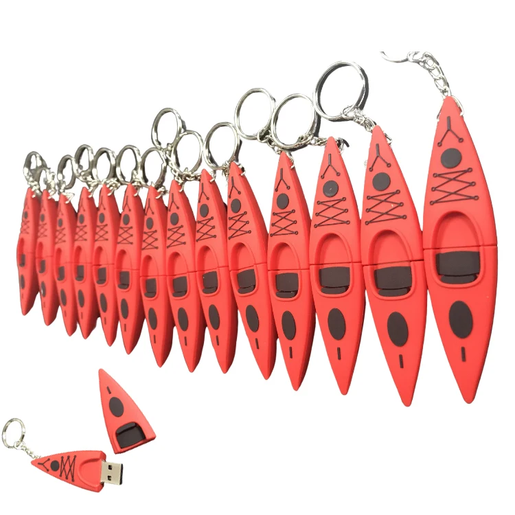 Kayak Business Gift Promotional Flash Drive 3.0 2.0 pendrive 64GB 32GB 16GB 8GB Keychain usb Memory stick