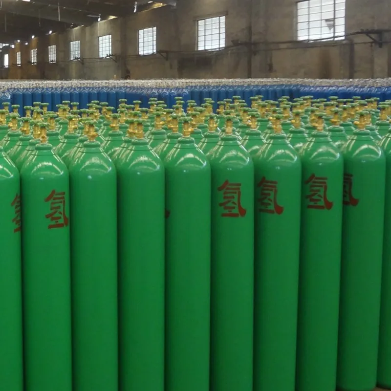 Storage tanks/ high pressure gas cylinders can be filled with hydrogen