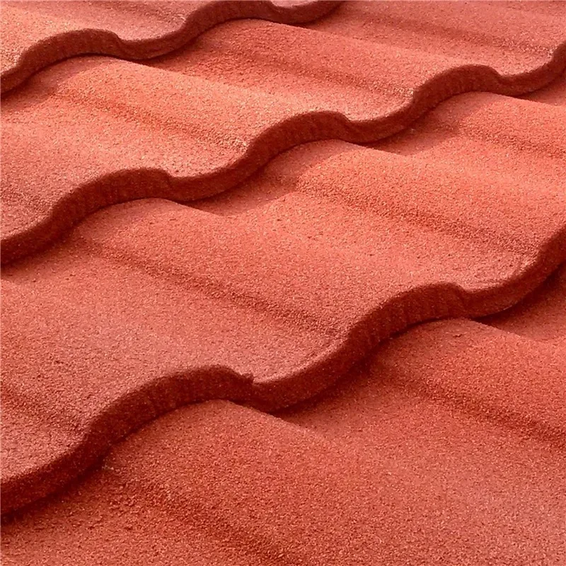 roofing tile for villa building  0.45mm thick stone coated metal roof tile  stone coated metal roof tile
