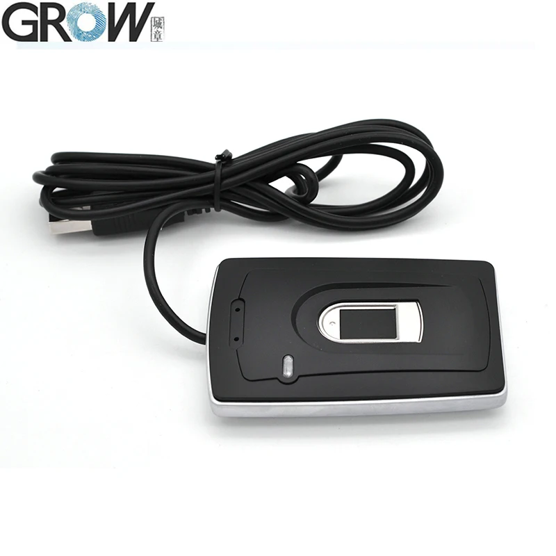 GROW R106 DC 5V Desktop USB Fingerprint Biometric Reader Support ISO ANSI Windows Android