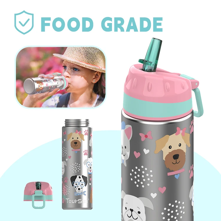New ODM Design School Bottle Children Insulated Stainless Steel Vacuum Insulated Water Bottle