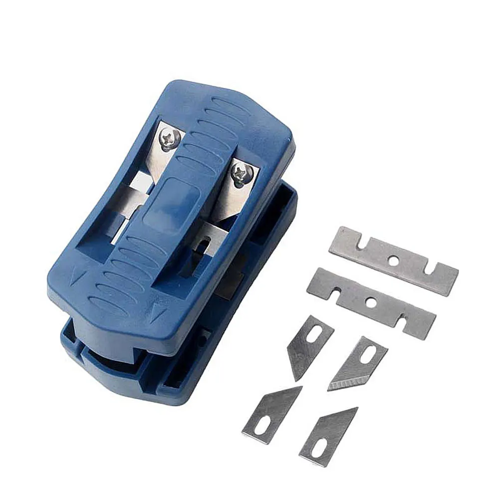 Wood Double Edge Trimmer Manual Chamfering Plastic PVC Plywood Melamine Wood Edge Band Cutter
