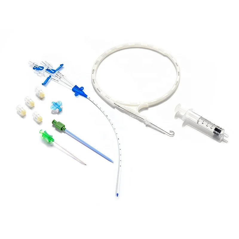 Surgical Product Anesthesiology and Critical Care Product Single Double Triple Lumen Central Venous Catheter