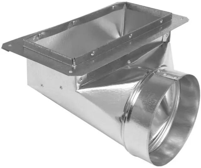 According To Design Drawings Customize Sheet HVAC Galvanized Register Boots Metal Processing HVAC System aluminum Ductwork