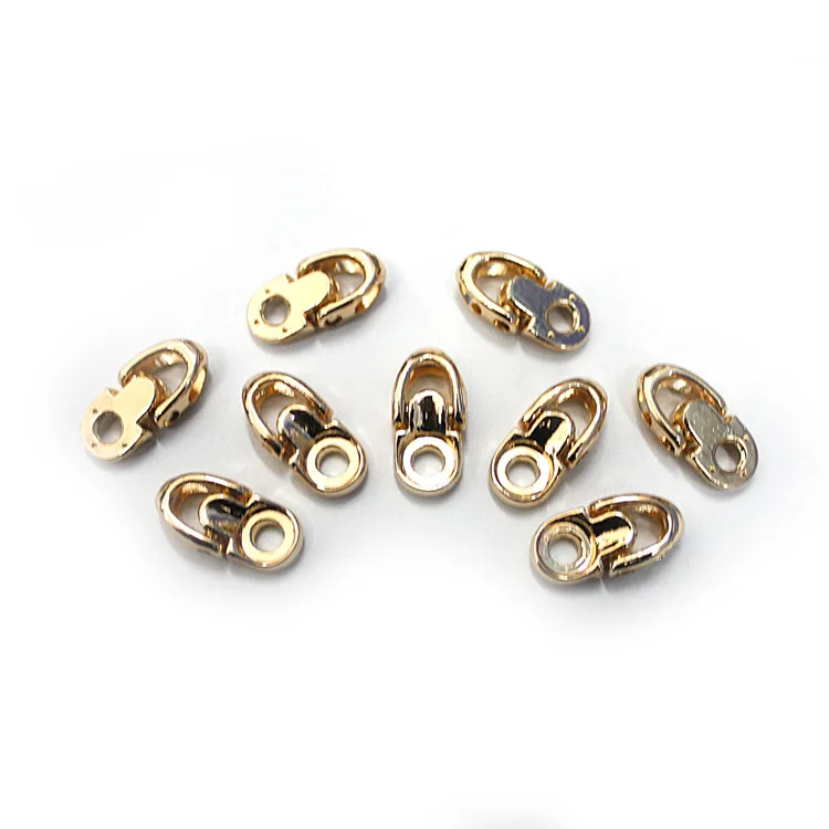 Золотые кружевные крючки для обуви, люверсы и крючки для походных ботинок