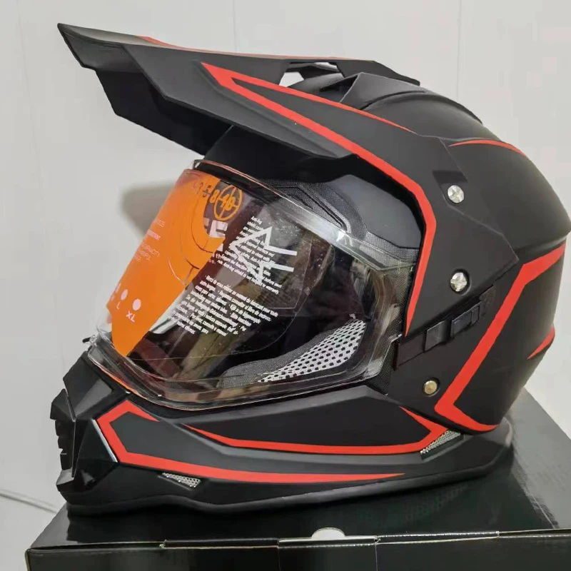 Motorcycle Helmet Professional Off-road Helmet Motor Downhill Racing Motocross Casque Moto Full Face Cross Helmet