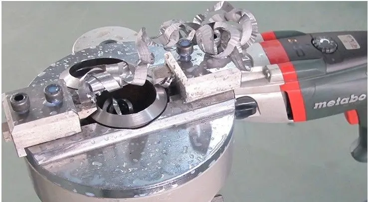 Electric Motor Cam-type Self-centering  Portable Pipe Cutting And Beveling Machine