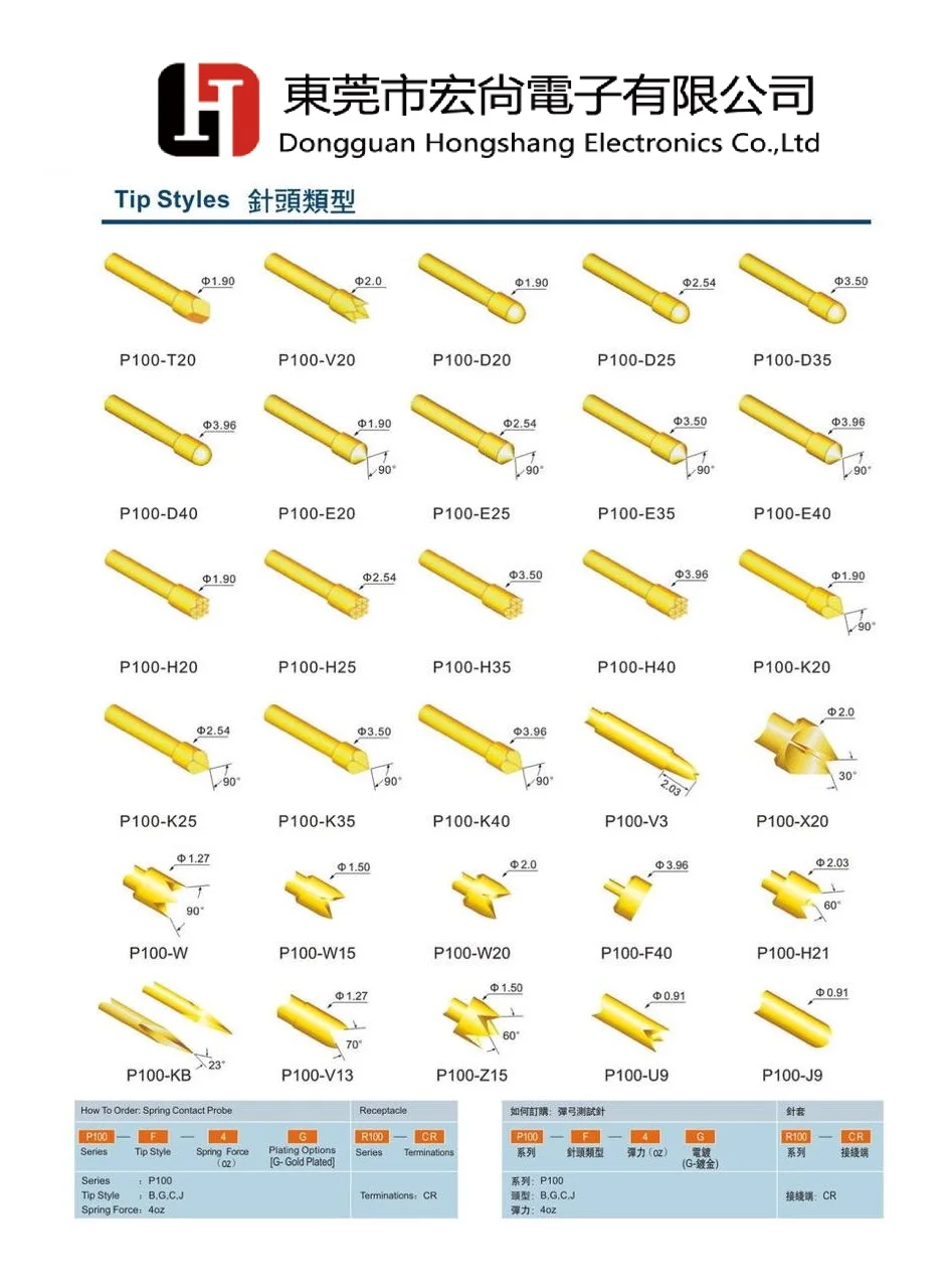 pogo Spring Loaded customized Right Angle Pin Twist Contact 1mm Single Gold Plated SMT Smd 4 12 Pins Magnetic Pogo Pin Connector