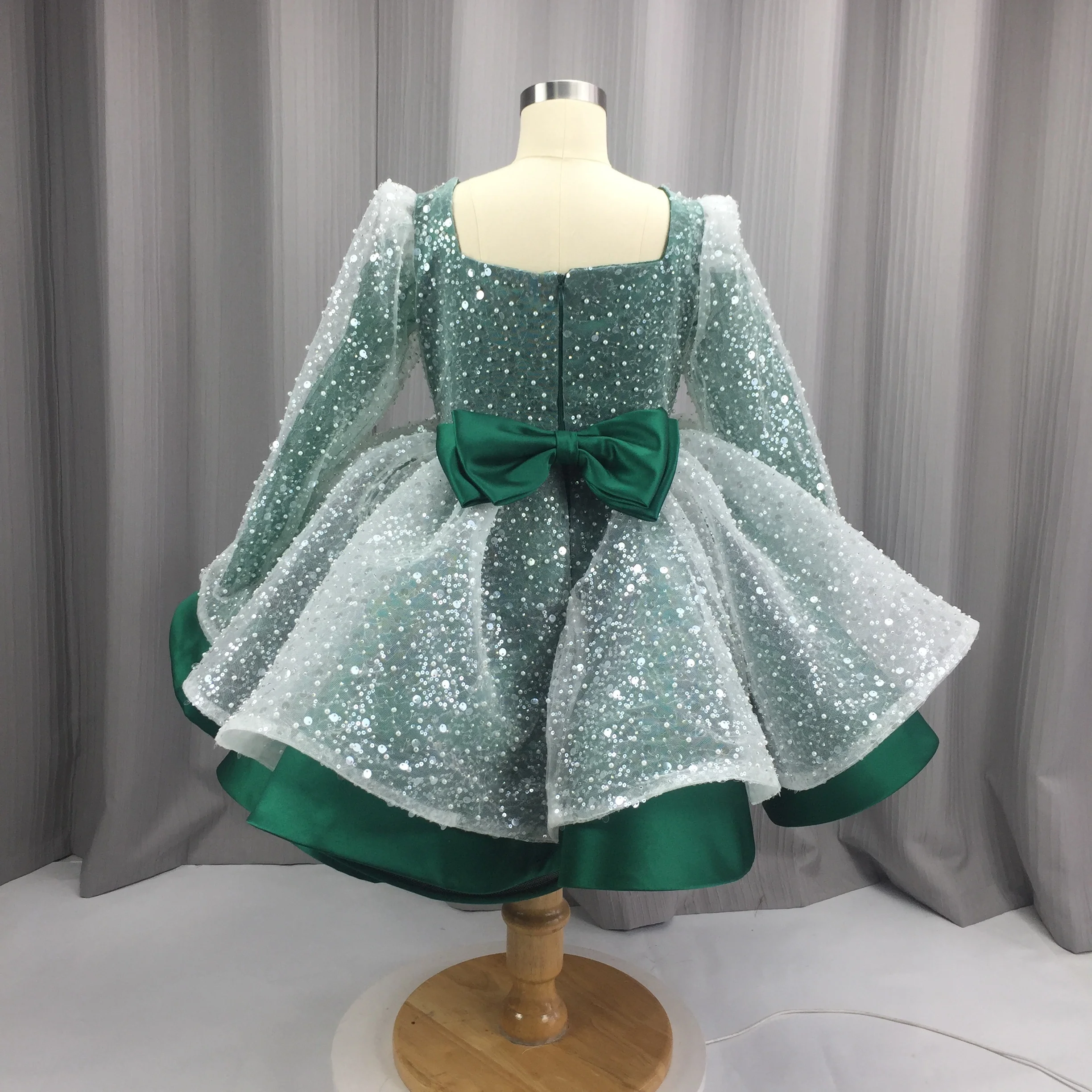 2-12 years child luxury pageant tulle ball gowns girls