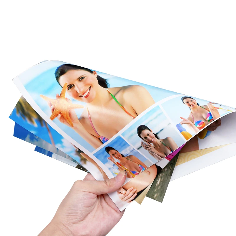 Matte Photo Paper Waterproof Inkjet Printing Photo Paper Resin 200gsm 240gsm 260gsm 280GSM Coated Satin/ Lustre /glossy /silky/