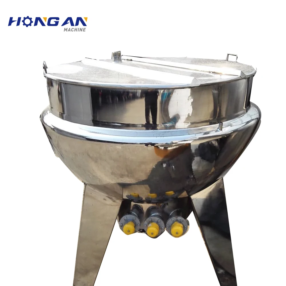 high efficiency stainless steel vacuum kettle the boiler steam kettle cooking equipment