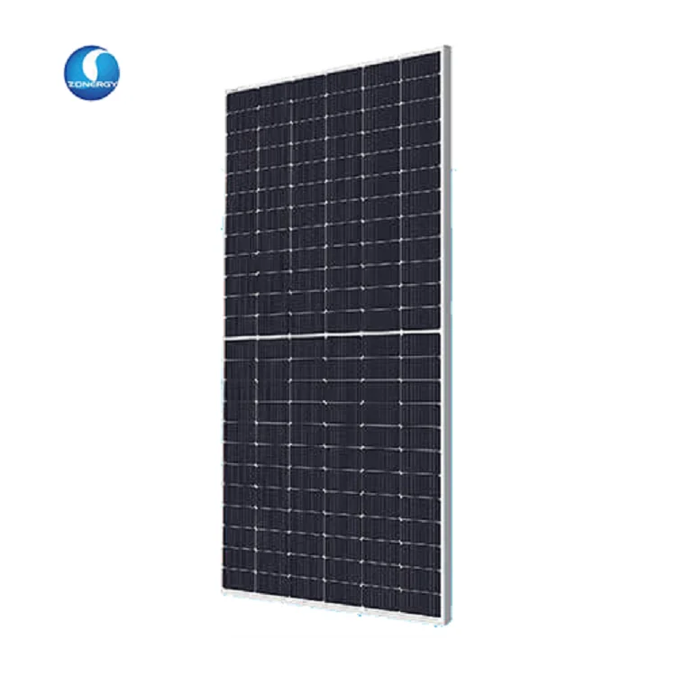 ZONERGY 590w 595w 600w 605w 610w 210*105mm 60 Cell Monocrystalline Solar Panel Mono MC4 compatible connectors Module Price