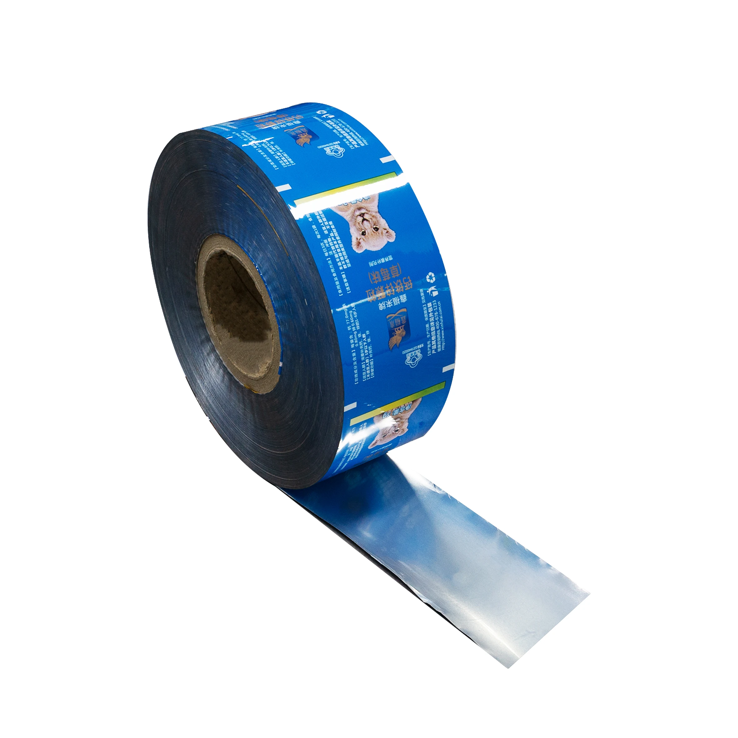 CCPAK  food packing lamination film in rolls glossy for cookies  candy  snack  bread