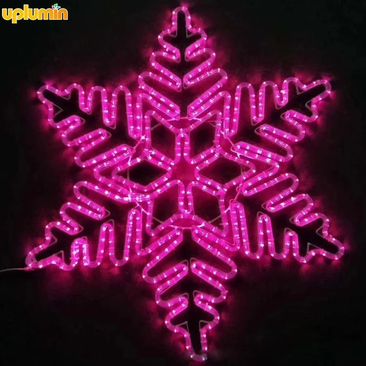 Hot sales Outdoor Christmas decoration chasing LED Snowflake Motif Light