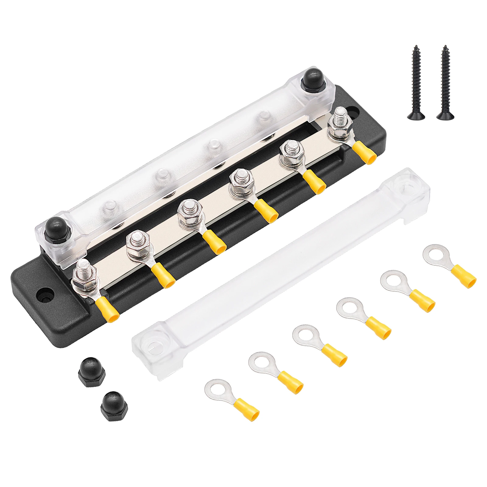 12Way Marine Power Distribution Block 150A Bus Bar For Boat