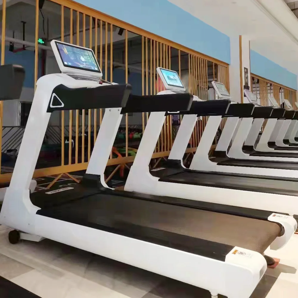 Electric treadmill with 7HP motor running machine with touch screen