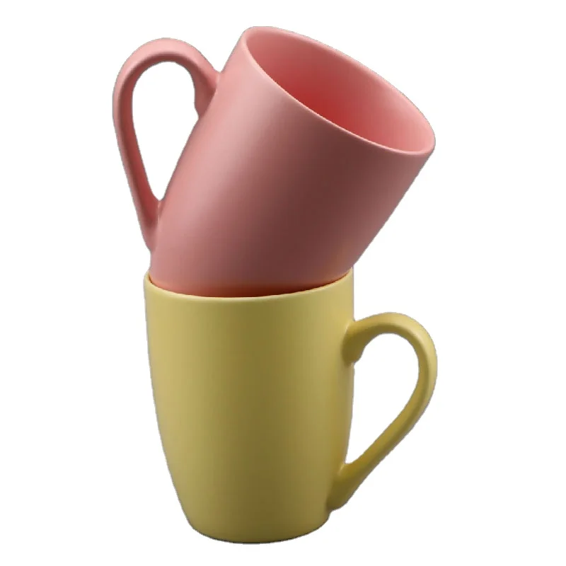 Coffee Mugs Set of 6 Ceramic Coffee Mugs Suitable for Cappuccino Tea Cocoa Cereal Hot Assorted Colors