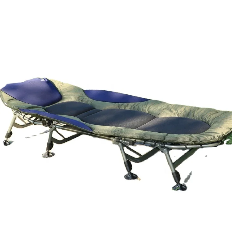 
Aluminum alloy 8-leg folding bed chair with environmental protection fabric carp bedchair lash fishing 