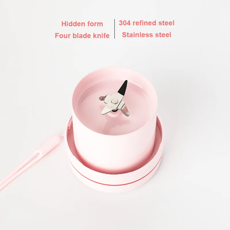 Cordless mini personal blender BPA free small smoothie blender USB fruit juicer mixer Portable juicer
