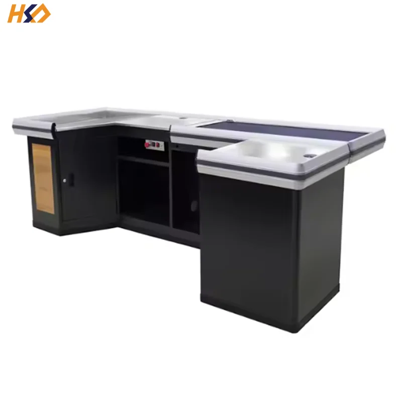 Guaranteed Quality Supermarket Design Grocery Store Checkout Counter