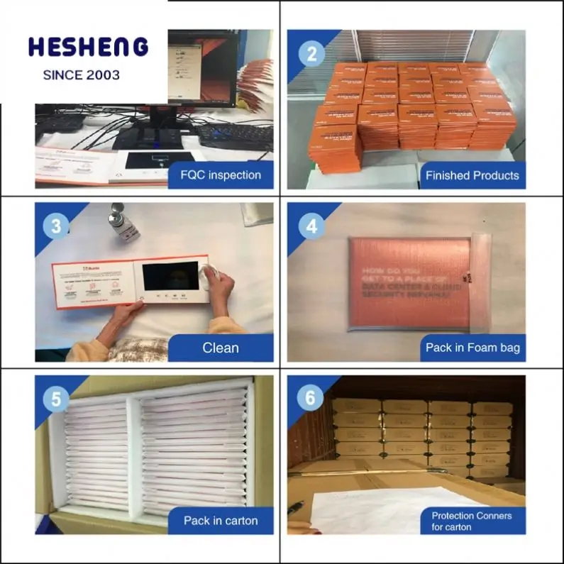 Wholesale Custom China Wholesale Corporate Marketing Video Brochure