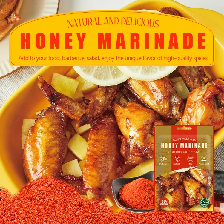 20kg Food Marinade Spicy Chicken Wings Orange Sweet Honey Marinade