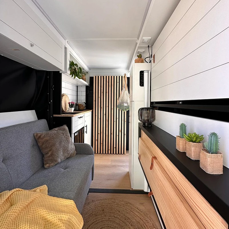 Motohome Camper Mini Acondicionado Portatil Motorhome Camper van Clase C 4X4 Motorhome Caravan Rv