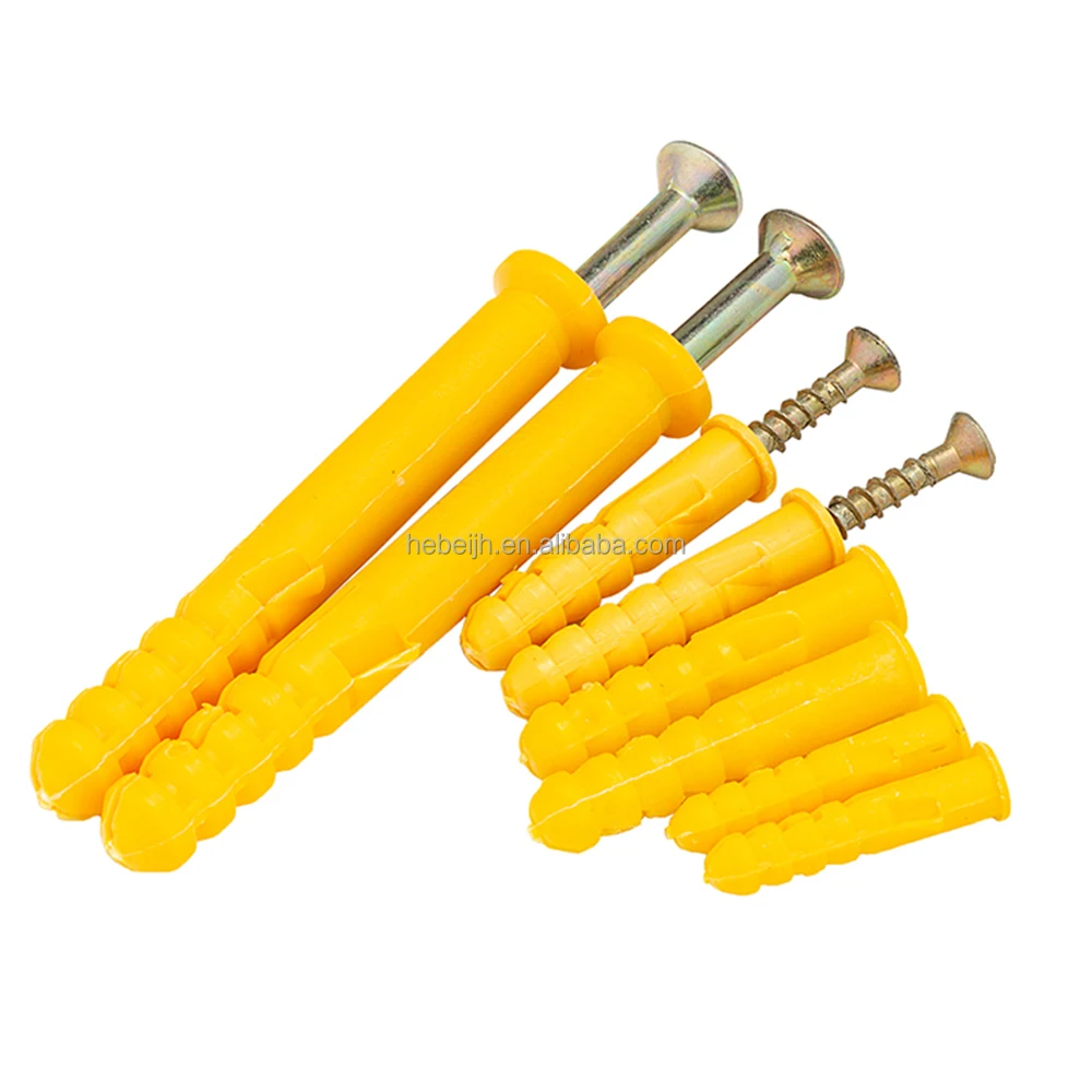 Convenient service in Super September Plastic Expansion Anchor Screw Plastic Expansion Plug