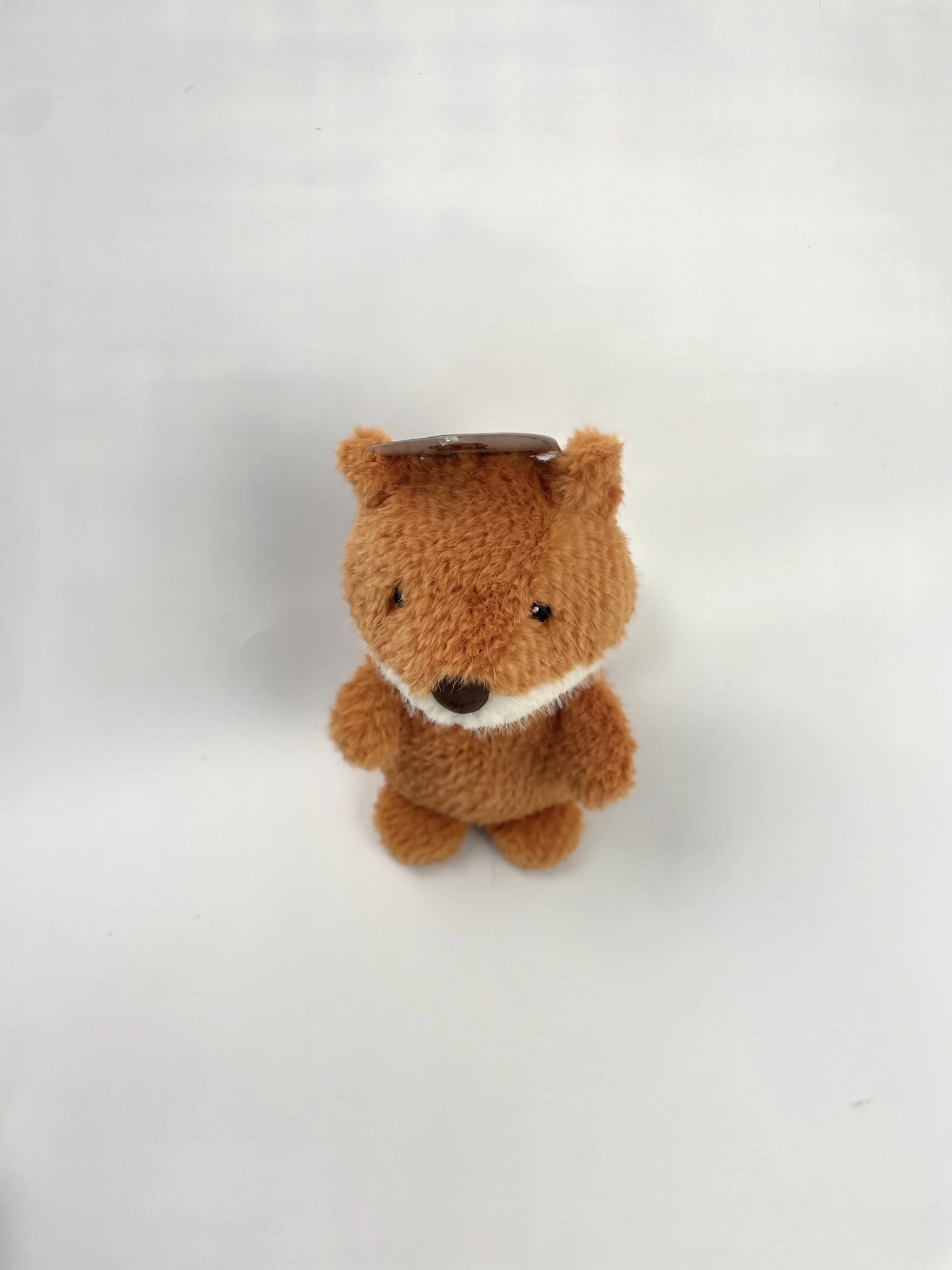 Cute Fox Shape Plush Toy With Sound Pet Toy Suitable For Dogs To Play And Relieve Boredom