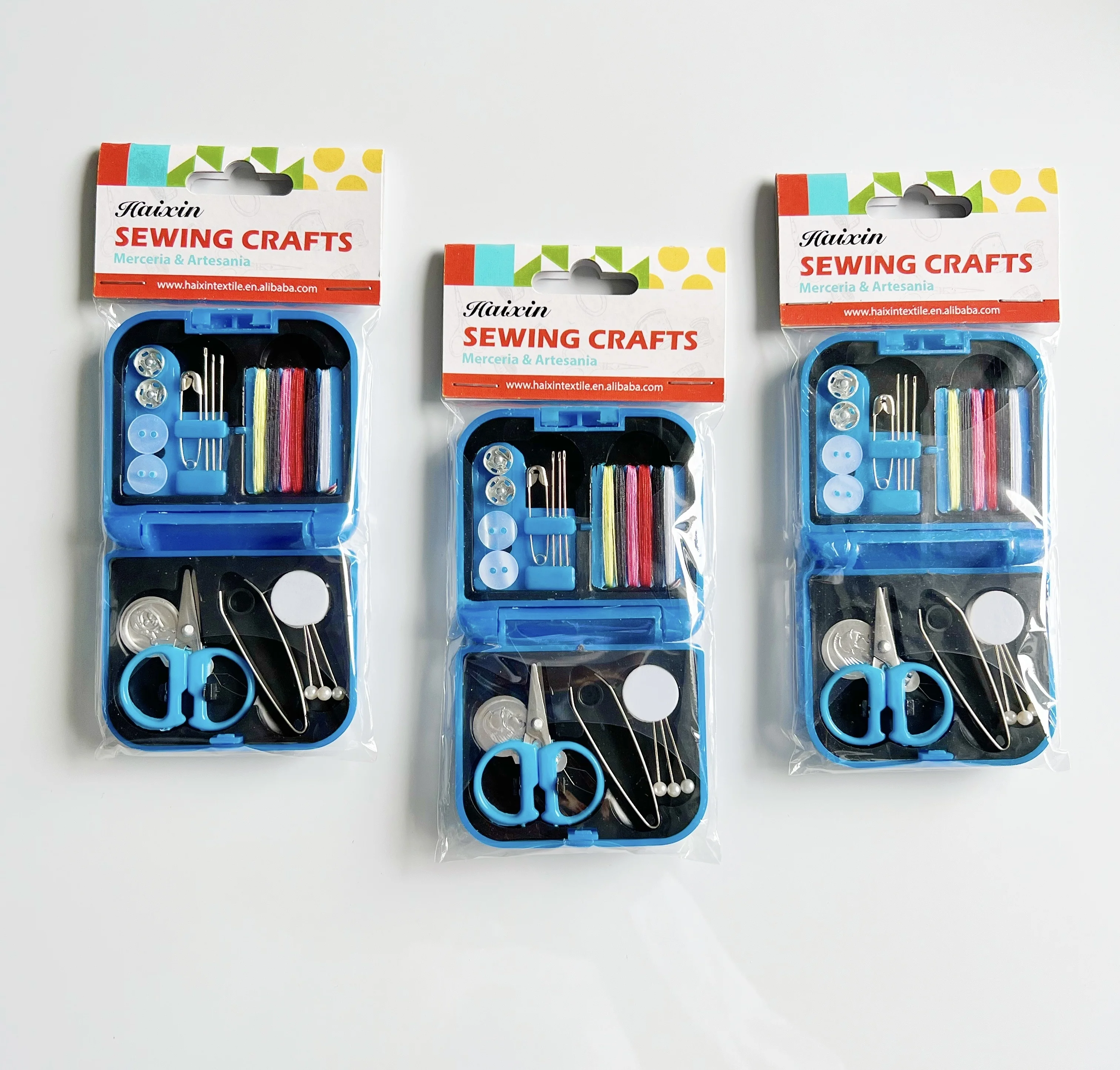 Household Children Needlework 20pcs Needles Set Sewing Kit for kids