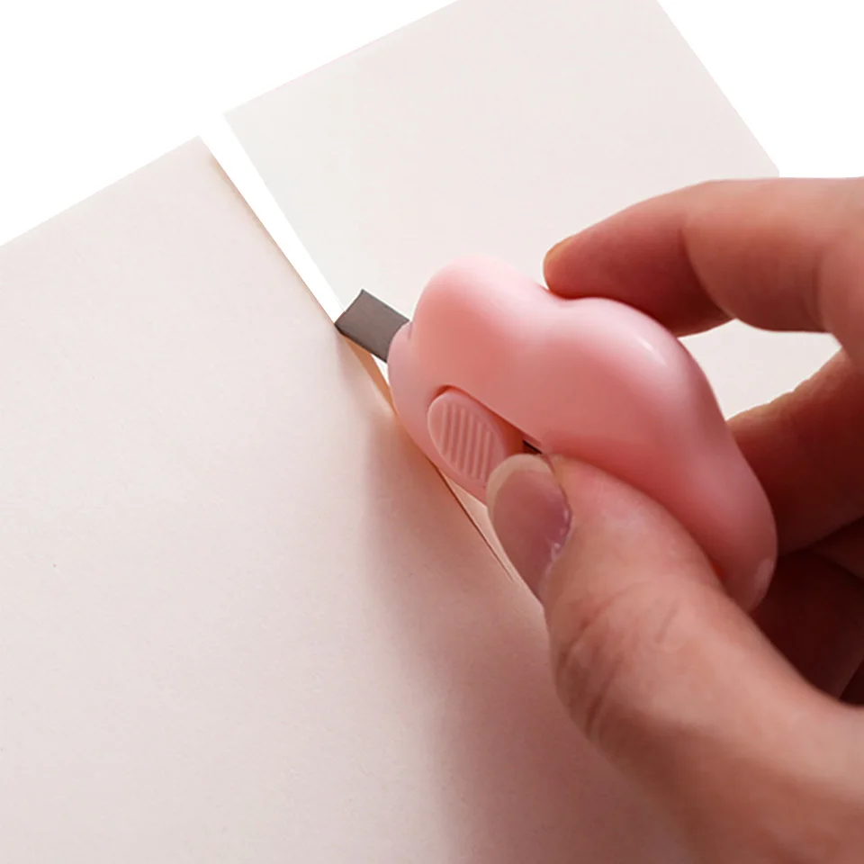 Creative Cloud Security Small Utility Knife Express Unpacker Letter Opener Blade Office Stationery Paper Cutter