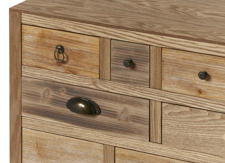 OEM Multi Chest Solid Wooden Kitchen Living Room Storage Drawer Sideboard Cabinet Designs